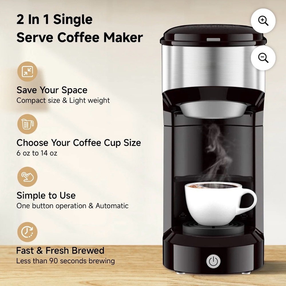 Single Serve Coffee Maker